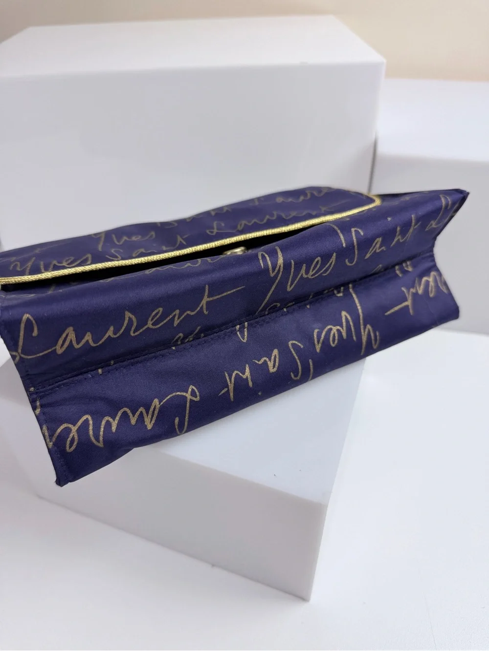Yves Saint Laurent YSL Parfums Clutch Makeup Bag